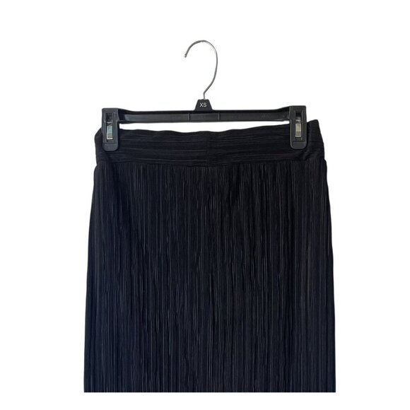 Zara Pencil Skirt Size M Black NWT Pleated Minimalist Lagenlook Capsule Wardrobe - Picture 5 of 10